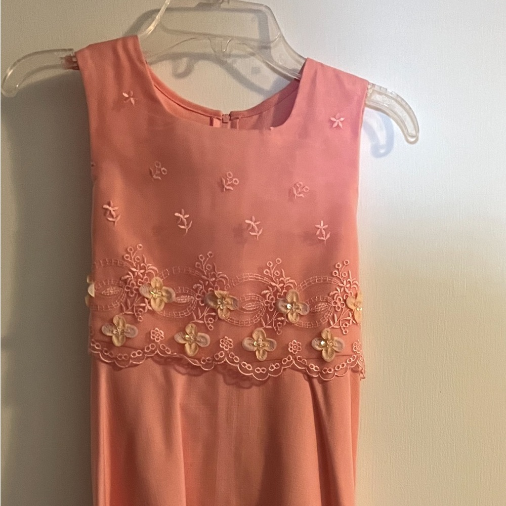 Elegant Pink Floral Skirt